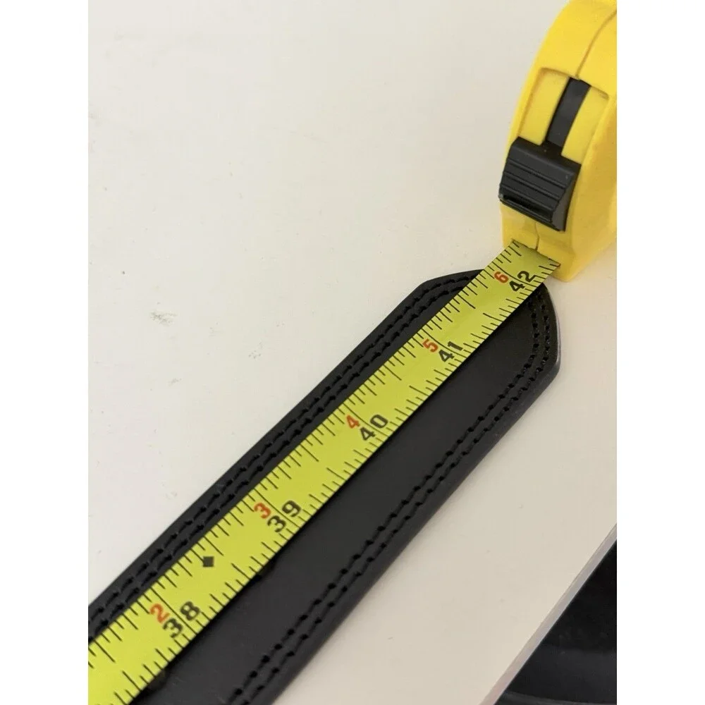 Dickies Mens Leather Belt Size 36 Black Genuine Leather Casual Work Belt